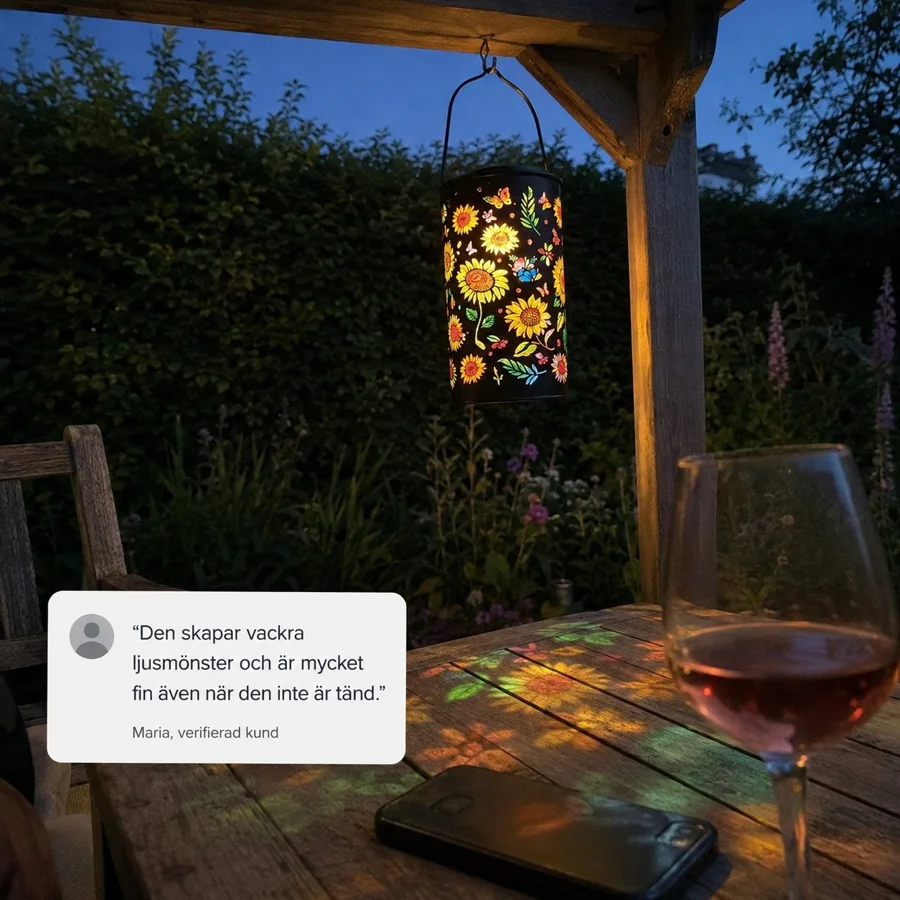 Garden lantern · review